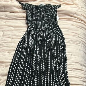Justify Monochrome Patterned Jumpsuit with splits